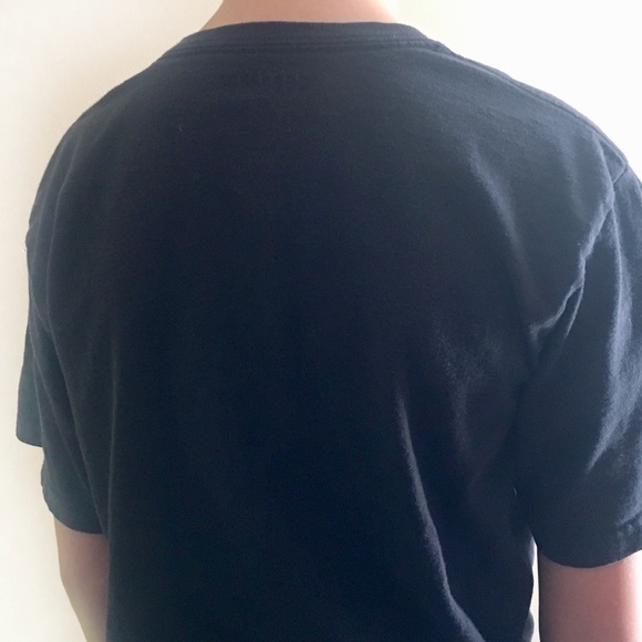 Zoo York Unisex Black Silver Logo Shirt Youth L/XL - Picture 6 of 6